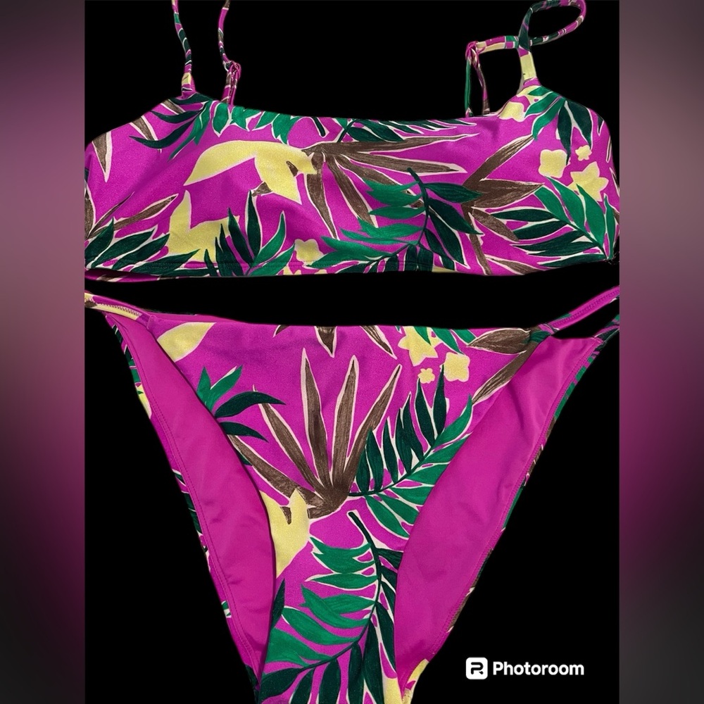 NWT- Girls 2 Piece Swimsuit- Sz. 16-18